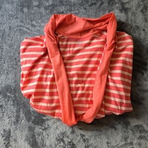 Icebreaker Villa Wrap 100% Wool Open Front Cardigan Size Medium